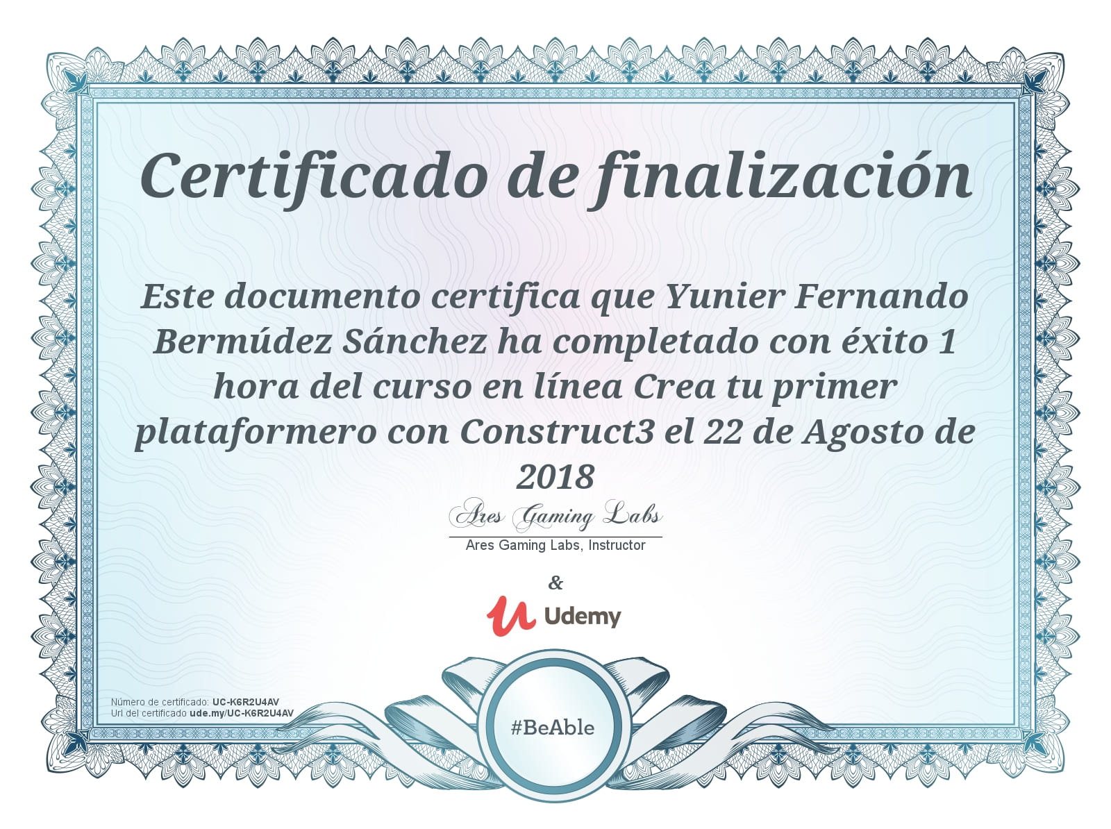 Certificado 5