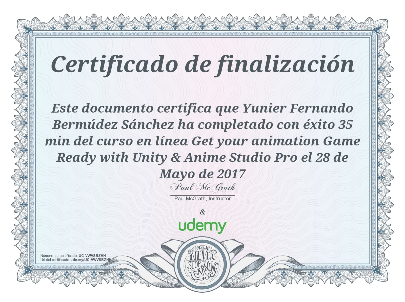 Certificado 5