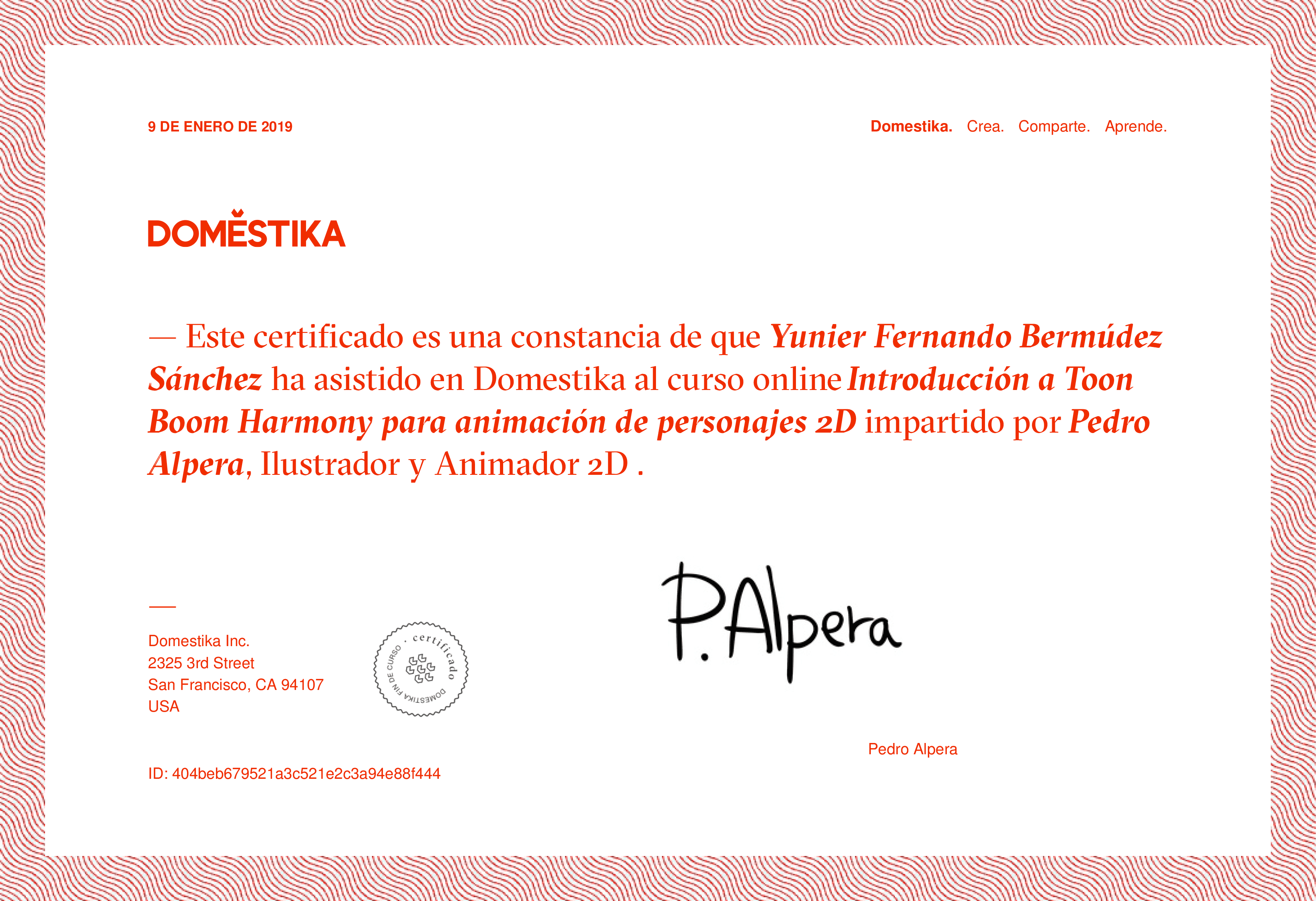 Certificado 5